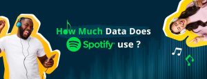 How much data does Spotify use?