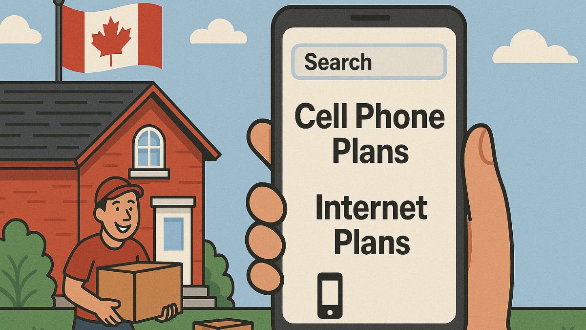 Cell Phone and Internet Plans Moving Day