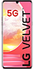 Vue de face de LG Velvet